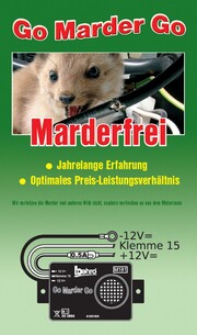 GoMarderGo MARDERFREI 12 kHz - „Der  Ohrenschoner\"