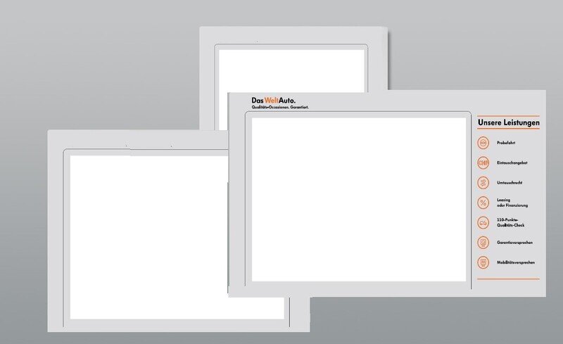 EASYFRAME Hafttasche für den POS