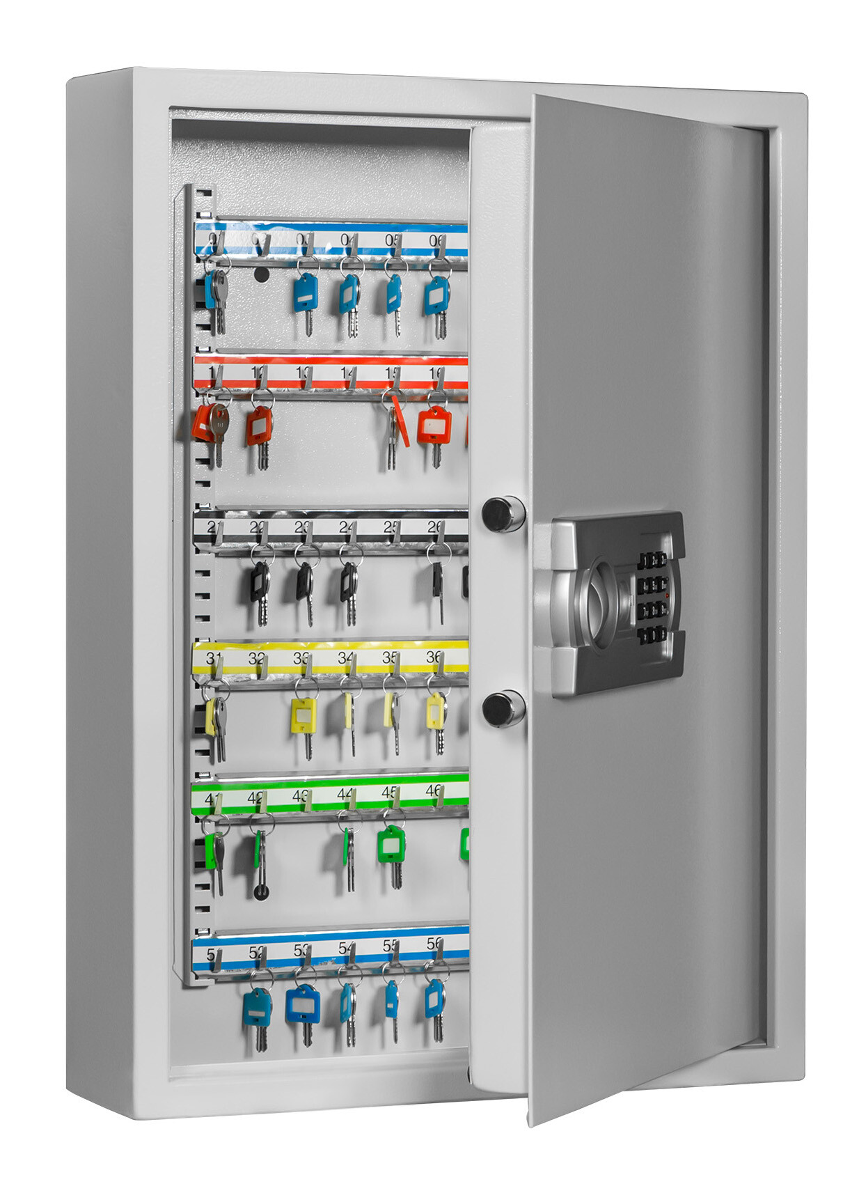 Schlüsselschrank für bis zu 120 Schlüssel, inkl. Notöffnungsschloss