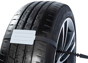 Reifenband EXTRA mit Schriftfeld