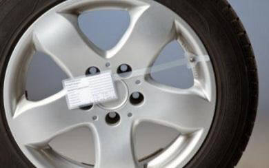 Ventilanhänger aus transparentem PP-Material