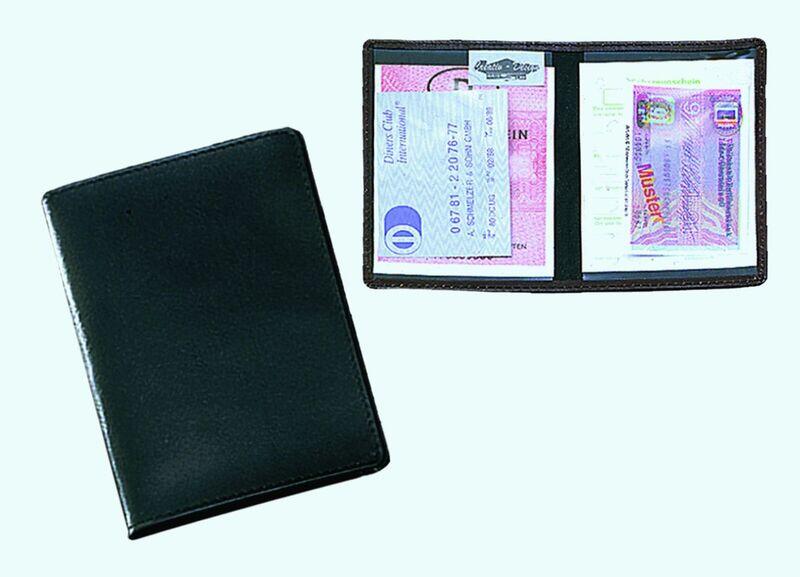 Ausweistasche Classic Lederfaser