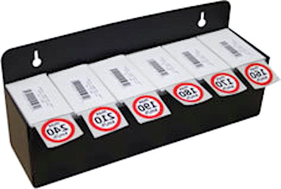 Geschwindigkeitsaufkleber Reifen im Set