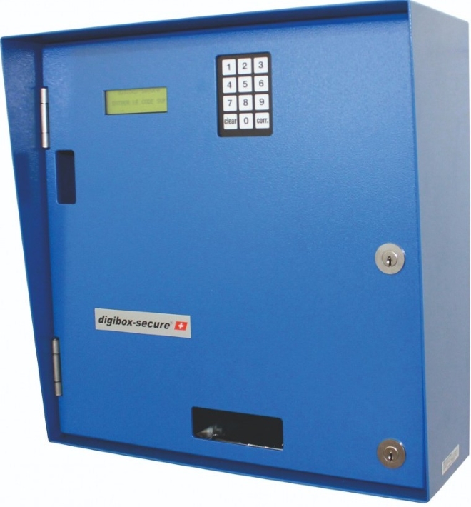 digibox DS19 - sichere und komfortable 24/7Schlüssel-Annahme mit 19 Schlüsselplätzen