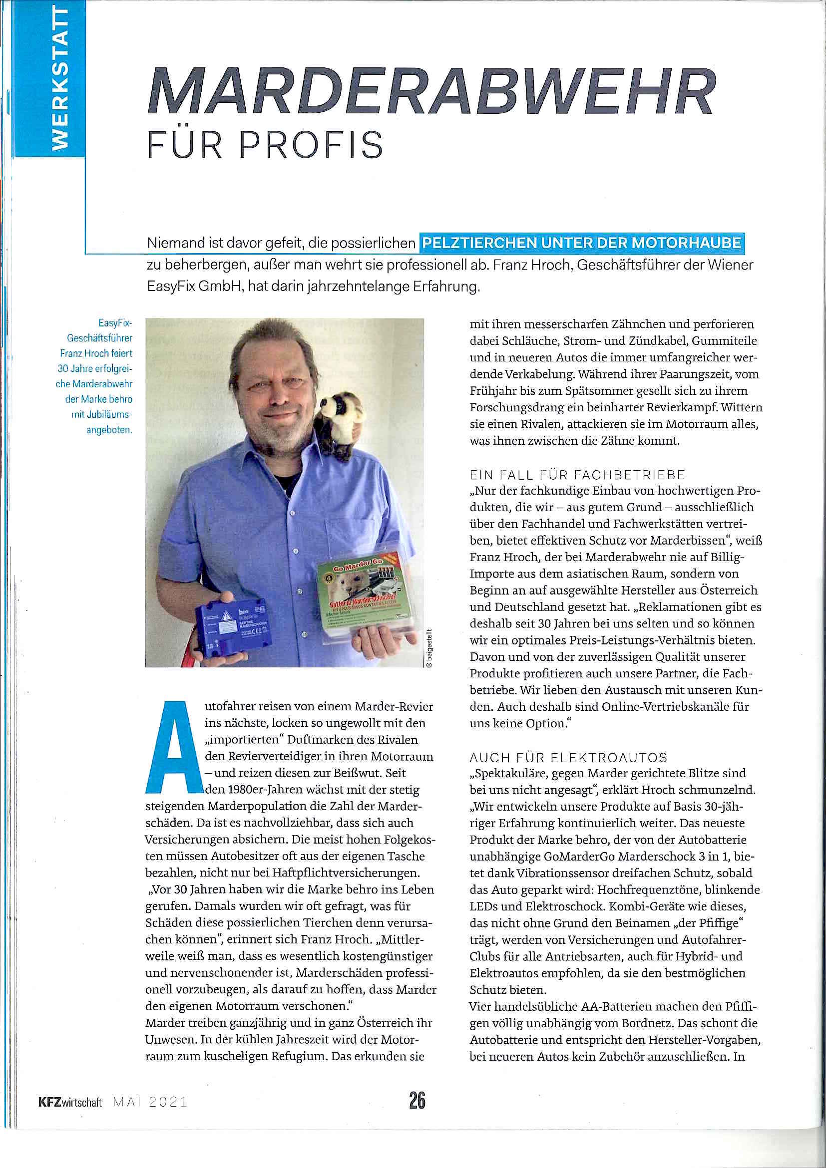 GoMarderGo Marderabwehrgeräte